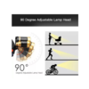 Linterna frontal de 3 led recargable - Image 4