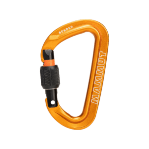Mosquetón de seguridad tipo D Mammut Sender