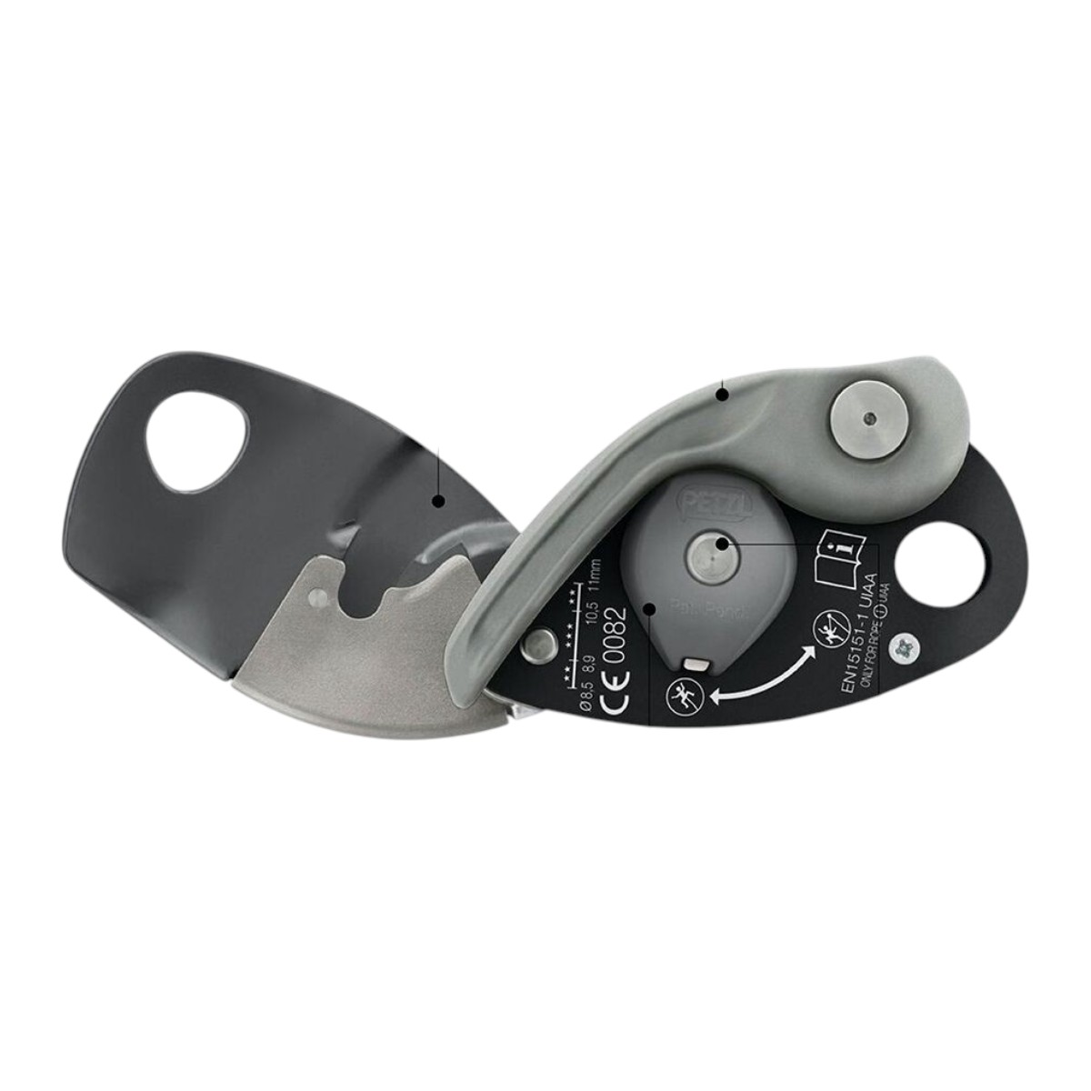 Asegurador con bloqueo asistido Petzl Grigri +