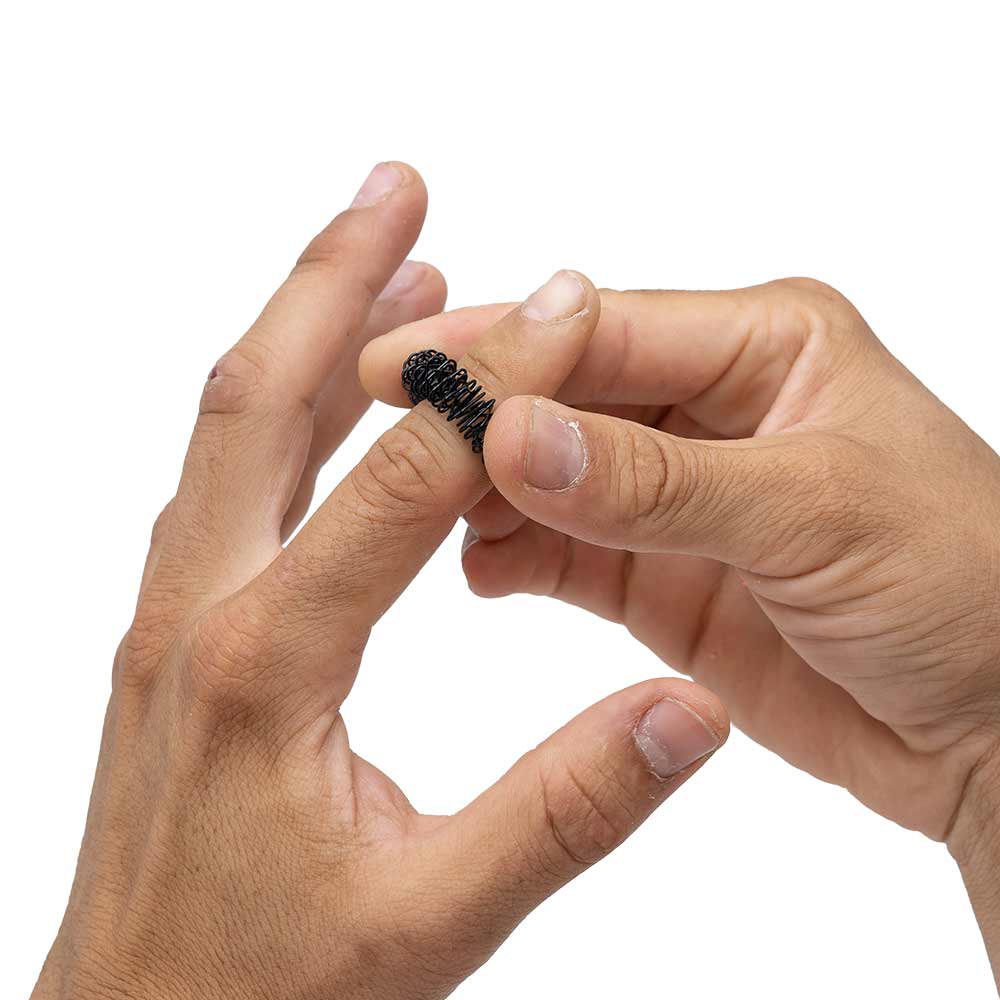 Anillo Masaje Dedos Escalada Crux Uso